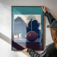 Basketball Court Print