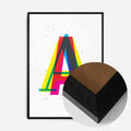 Black Wood Frame