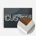 White Wood Frame