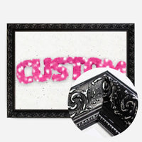 Pink Fur White Spots Personalised Name Print