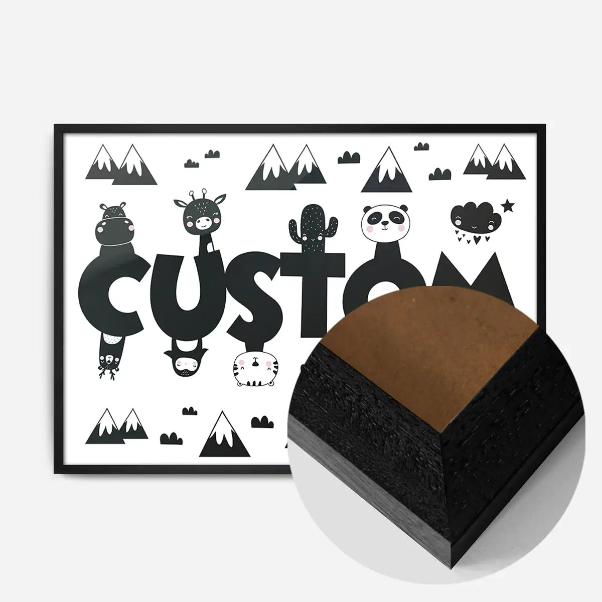 Critters Personalised Name Print