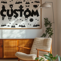 Critters Personalised Name Print