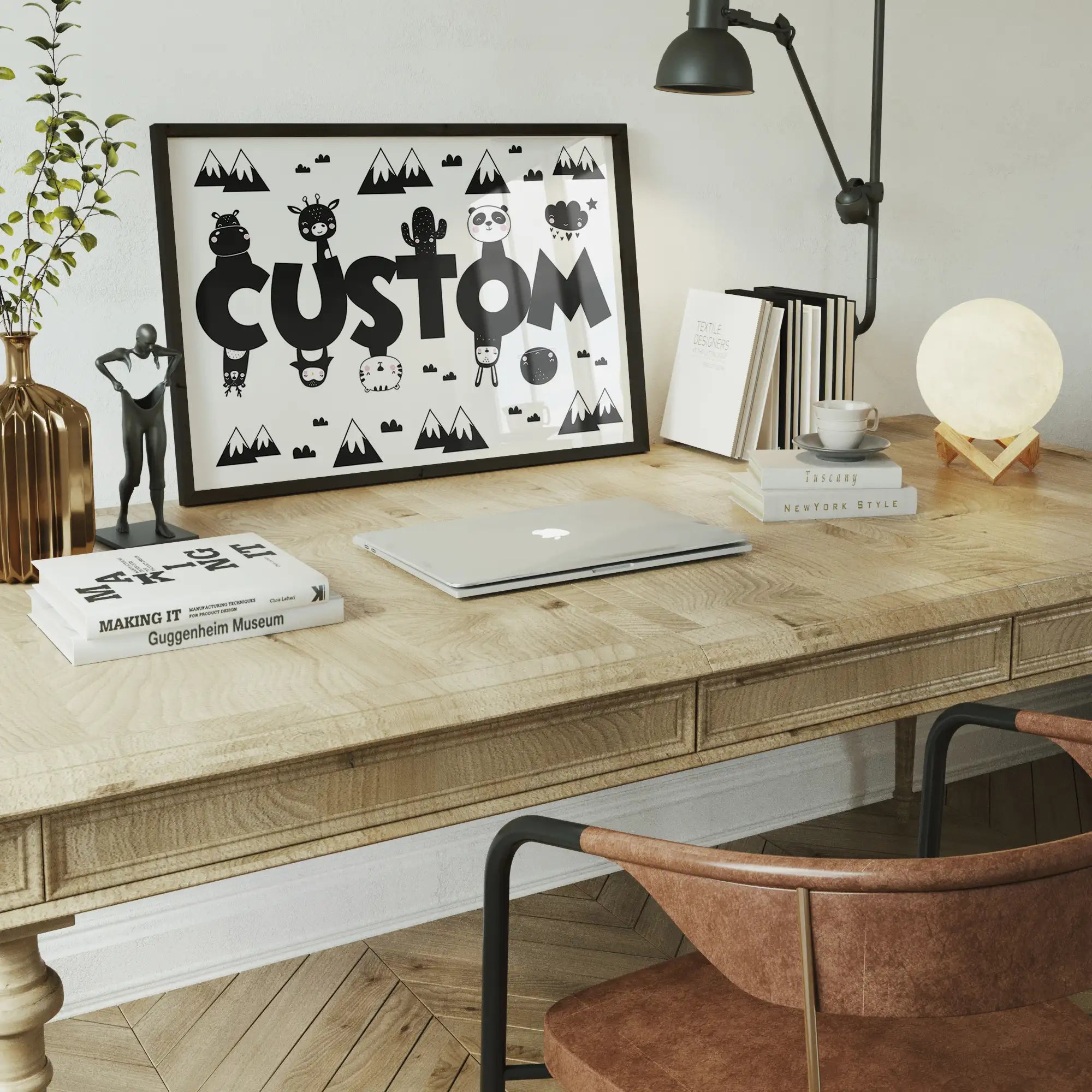 Critters Personalised Name Print