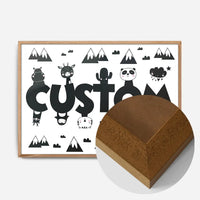 Critters Personalised Name Print