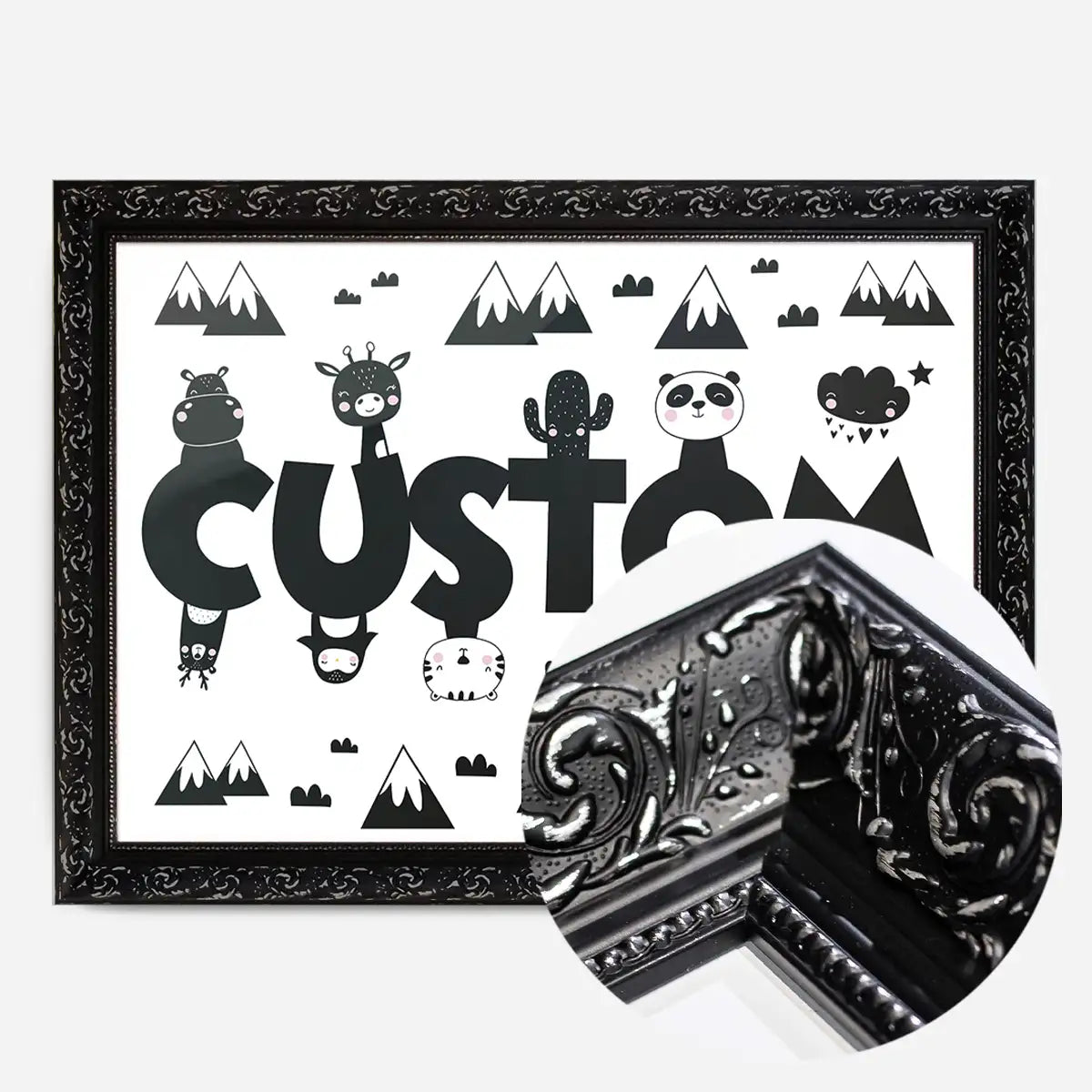 Critters Personalised Name Print