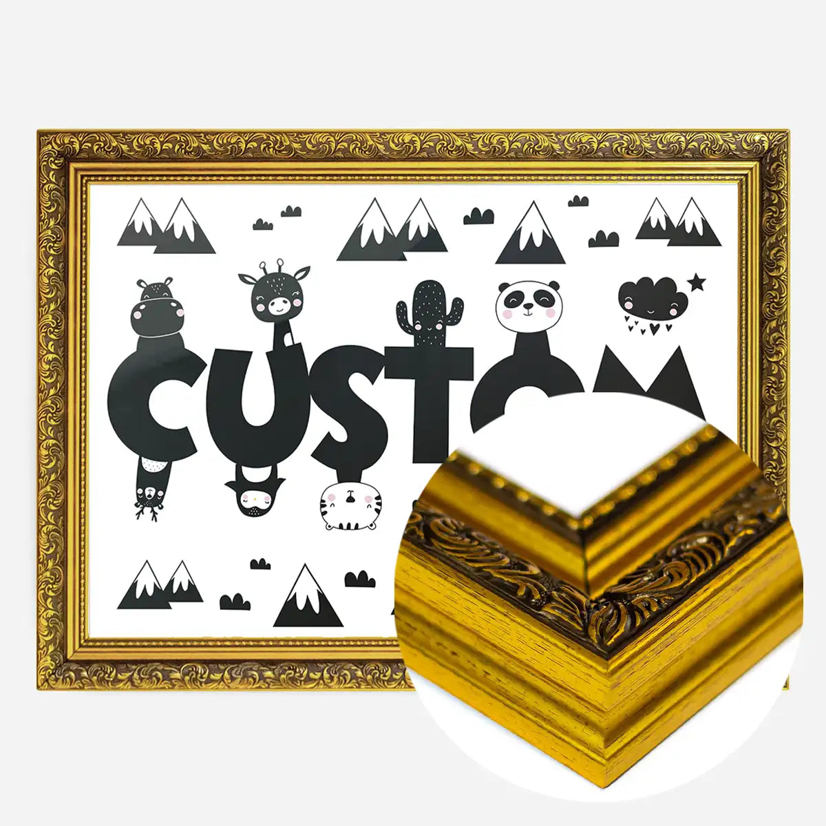 Critters Personalised Name Print