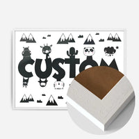Critters Personalised Name Print