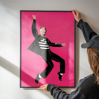 King Elvis Charles III Warhol Style Print