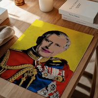 King Charles III Warhol Style Portrait