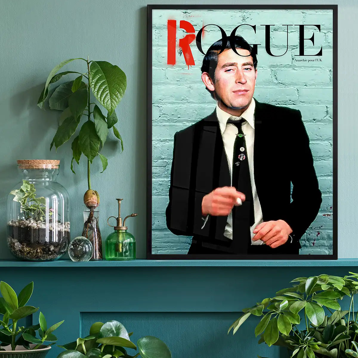 King Charles III Rogue Print