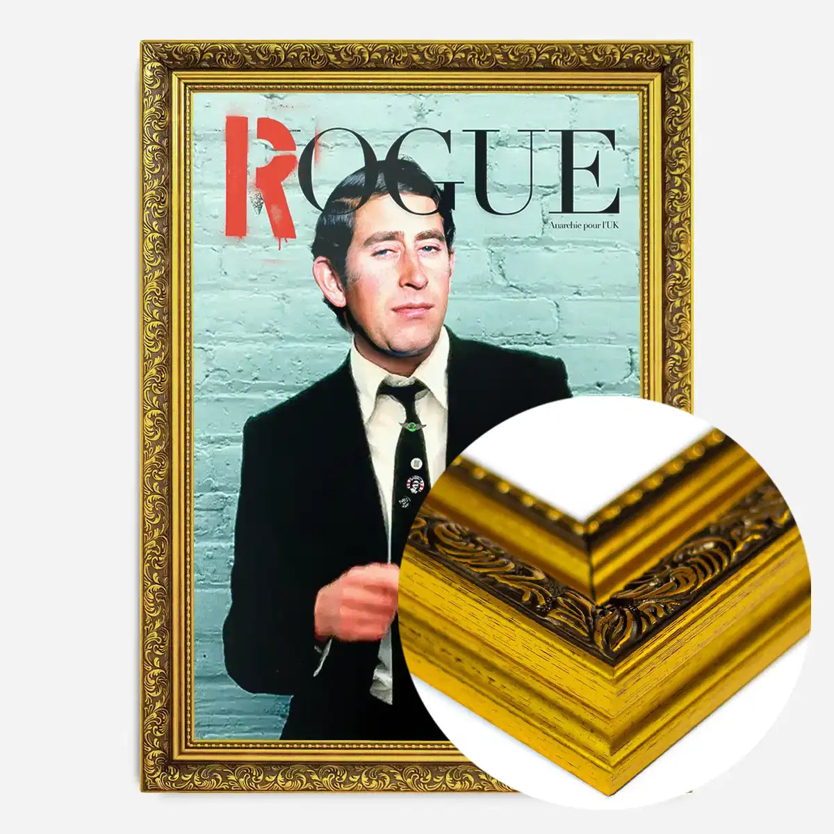 King Charles III Rogue Print