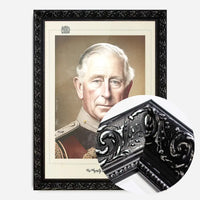 Vintage King Charles III Poster