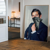 Gang King Portrait Print
