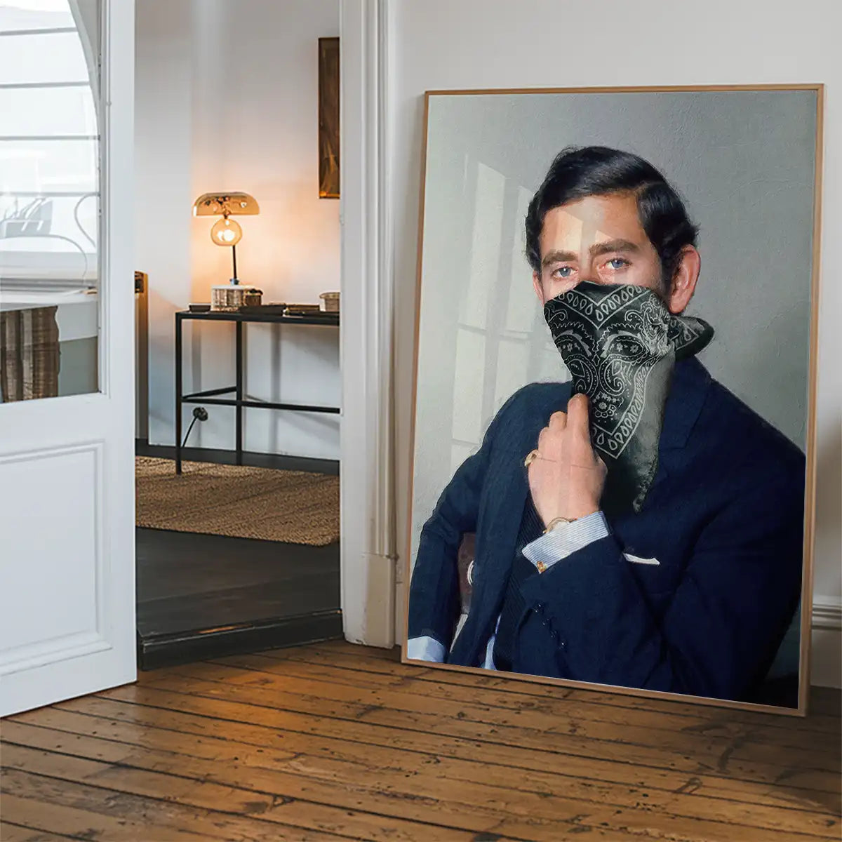 Gang King Portrait Print