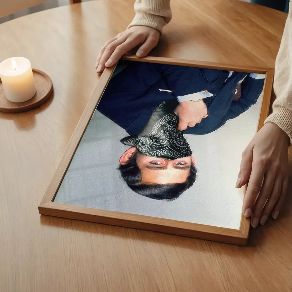Gang King Portrait Print
