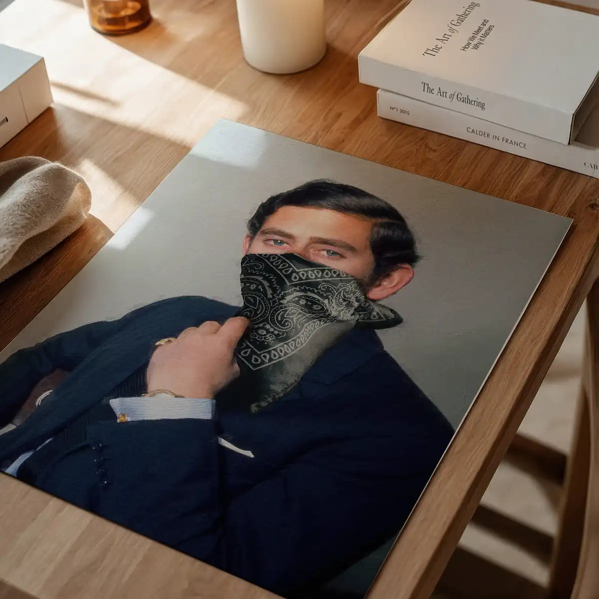Gang King Portrait Print