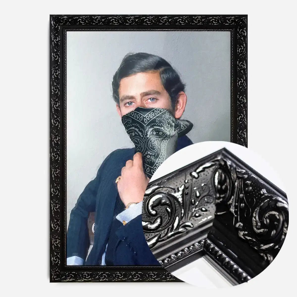 Gang King Portrait Print