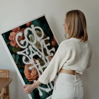 God Save The King Spray Paint Print
