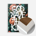 White Wood Frame
