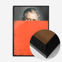 King Charles III Dipped Paint Print