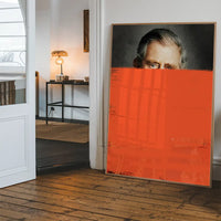 King Charles III Dipped Paint Print