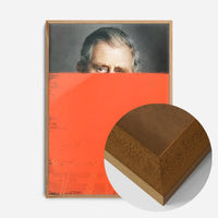 King Charles III Dipped Paint Print
