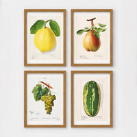 Set of 4 framed prints, classical portraits with playful modern alterations: a classical portrait with a yellow smiley face over the head; a classical portrait collaged with colourful street-art graffiti; a classical portrait wearing a Batman mask; and a classical scene with a glowing neon "open" sign overlay — unframed