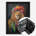 Black Ornate Frame