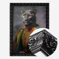 Black Ornate Frame