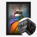 Black Ornate Frame