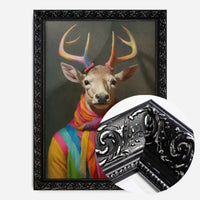 Rainbow Stag Animal Portrait Print