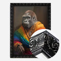Black Ornate Frame