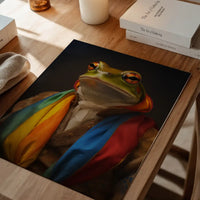 Rainbow Frog Animal Portrait Print