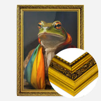 Rainbow Frog Animal Portrait Print