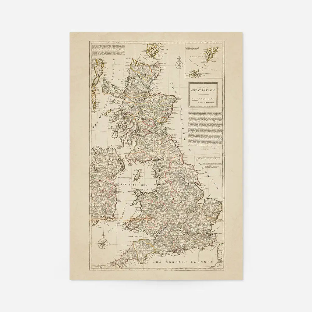 map Great Britain Herman Moll