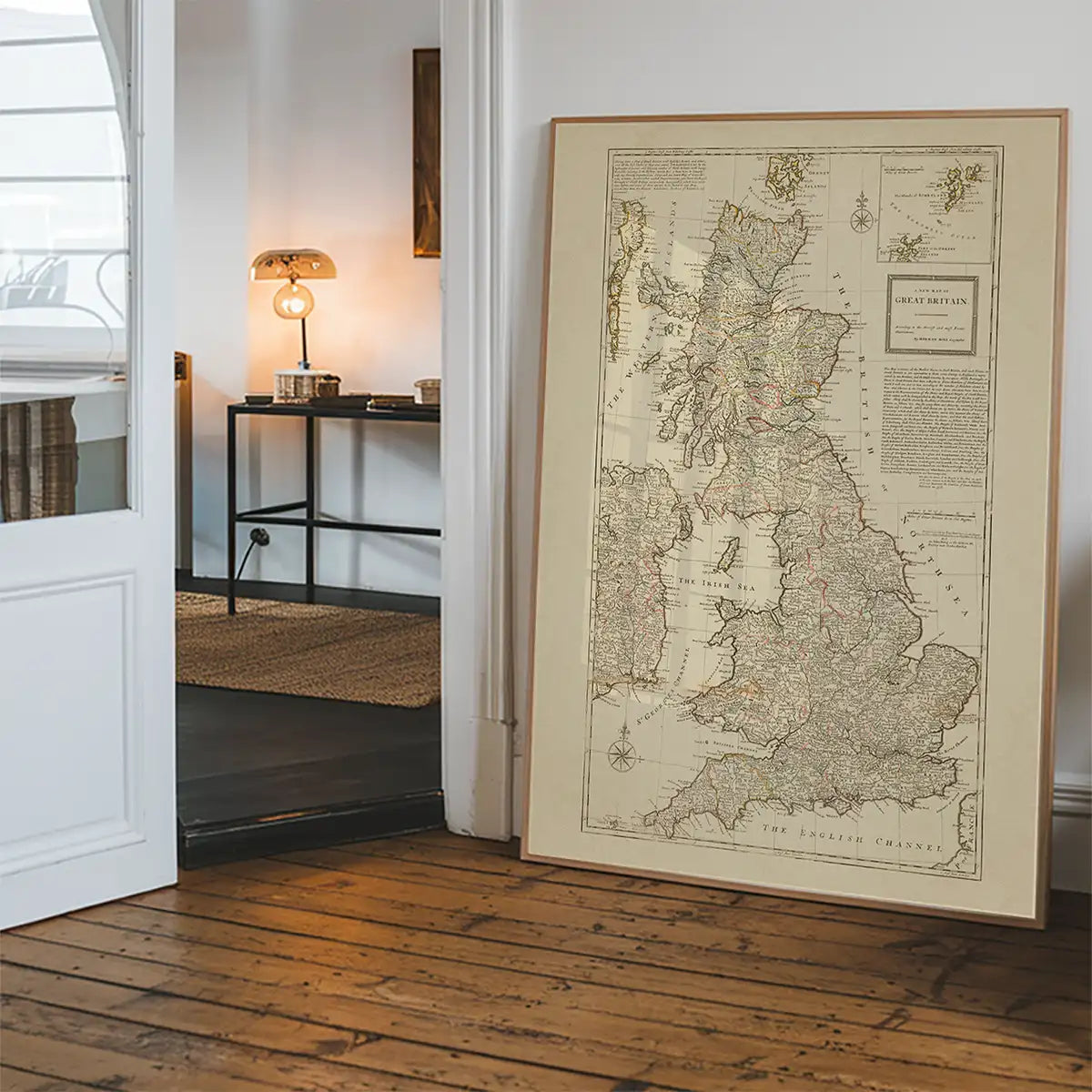 A new map of Great Britain by Herman Moll