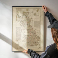 A new map of Great Britain by Herman Moll