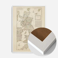A new map of Great Britain by Herman Moll