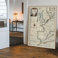 Matthaus Merian Map of Europe