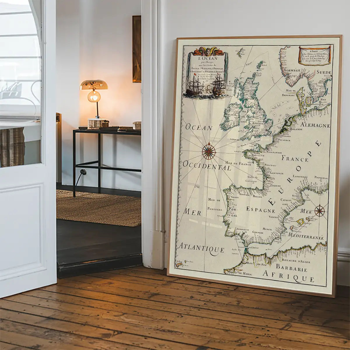 Matthaus Merian Map of Europe