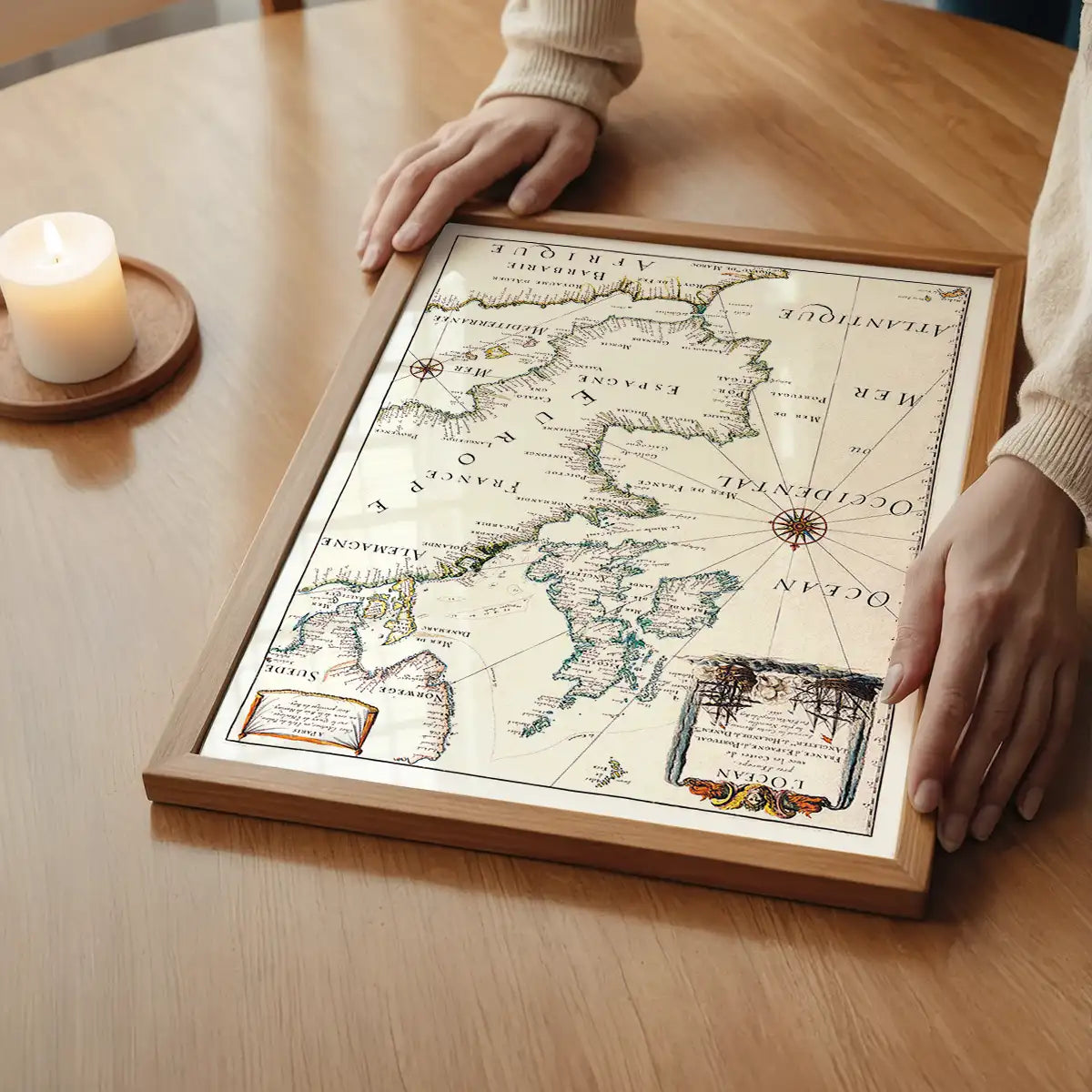 Matthaus Merian Map of Europe