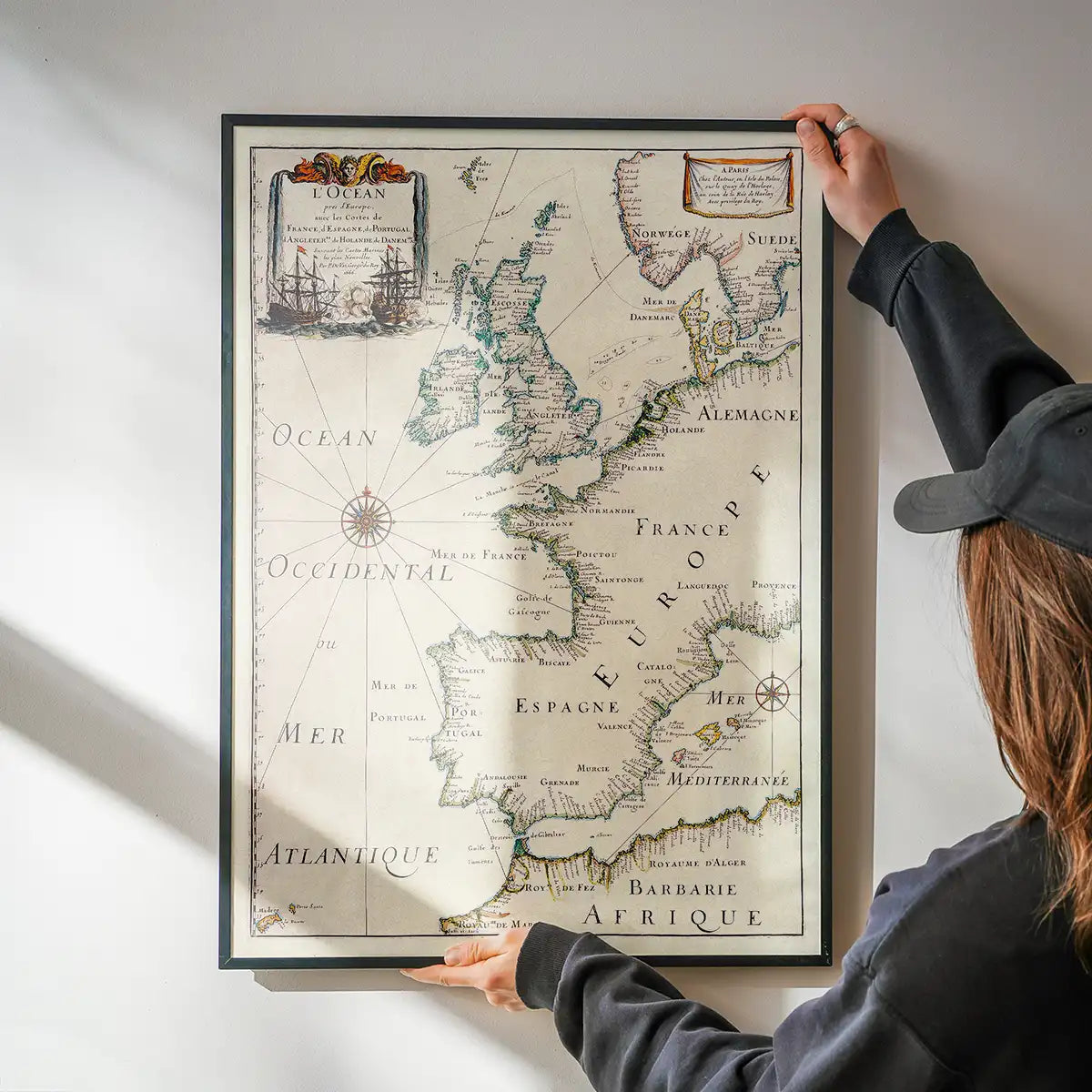 Matthaus Merian Map of Europe