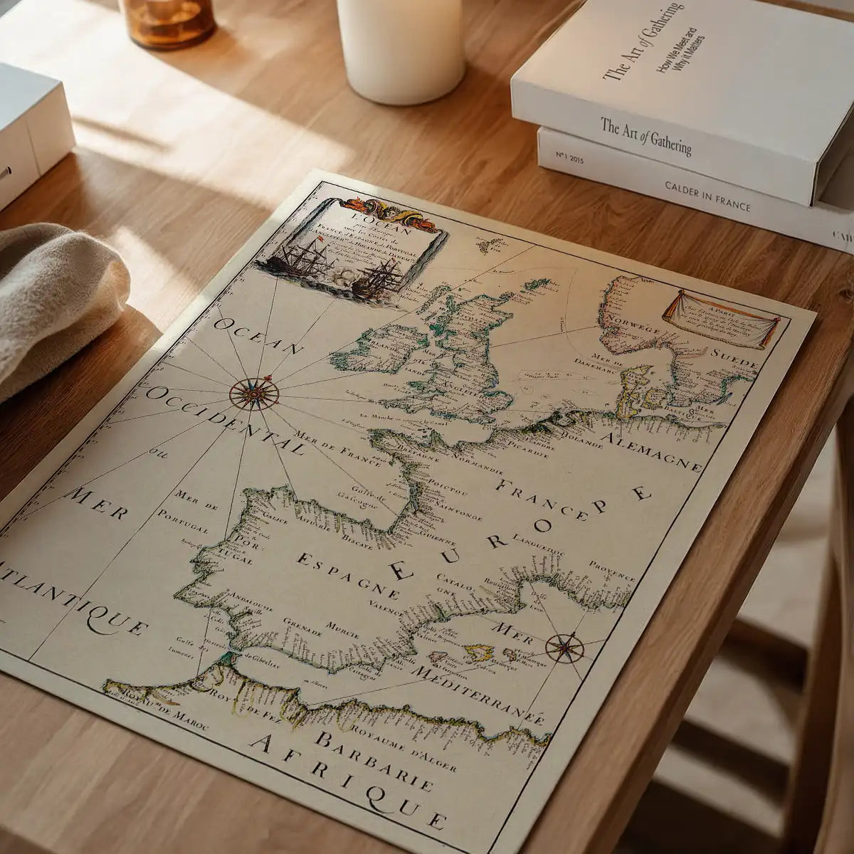 Matthaus Merian Map of Europe
