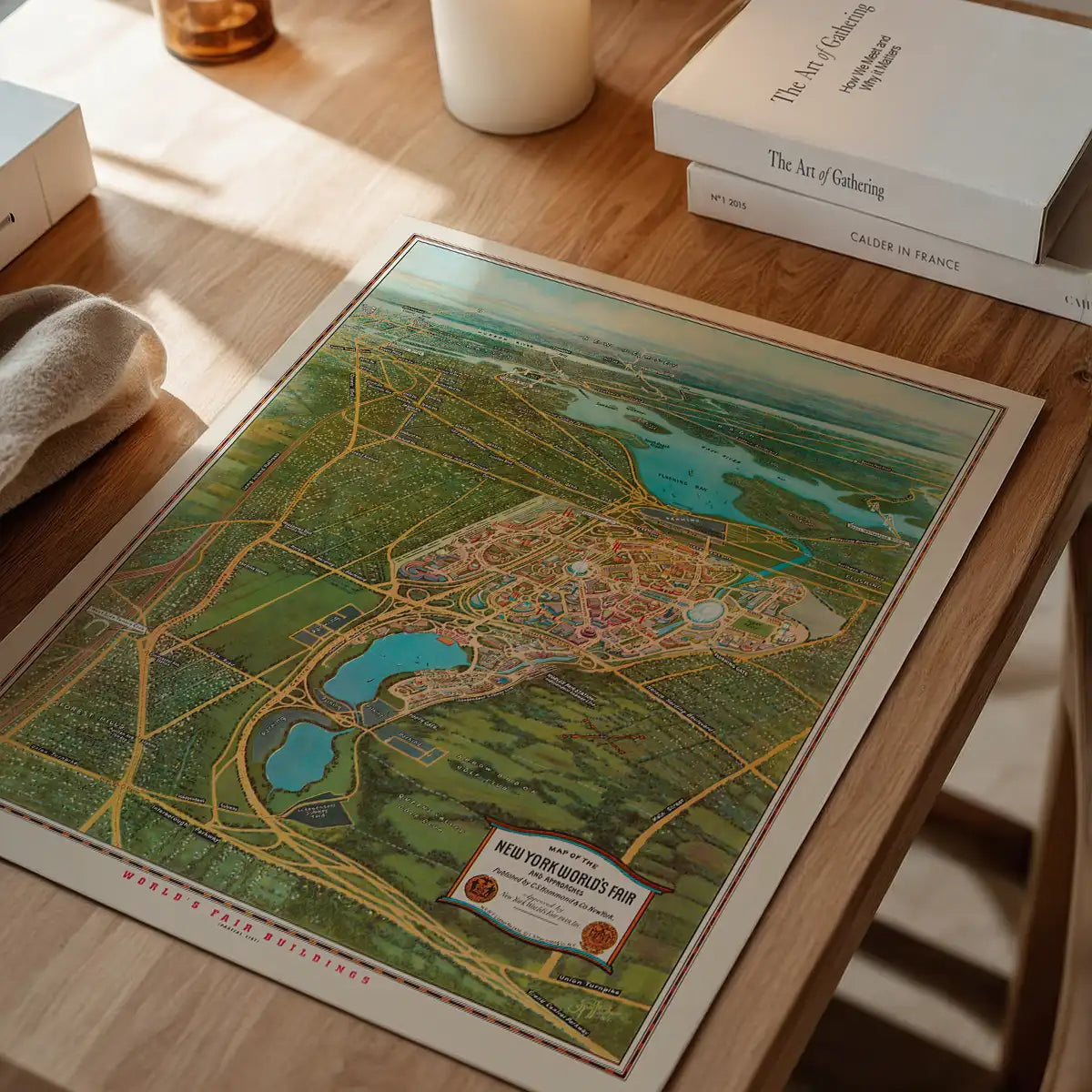 The New York World Fair Map 1939