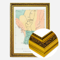 Map of the old Burman kingdom from 1906