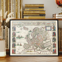 17th Centure European Map
