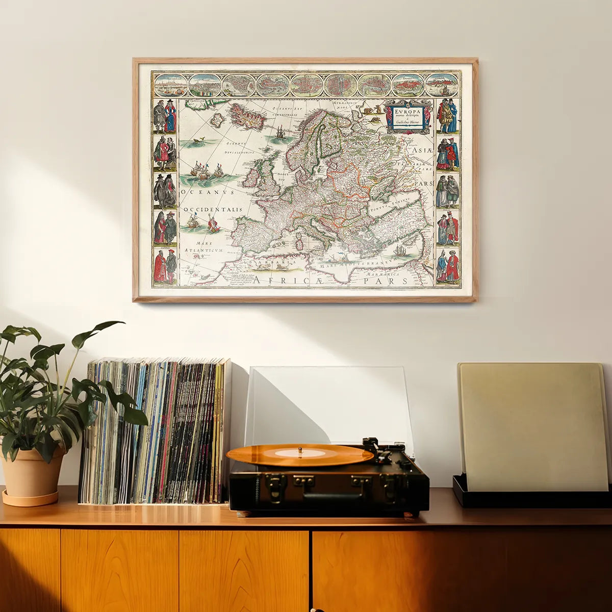 17th Centure European Map