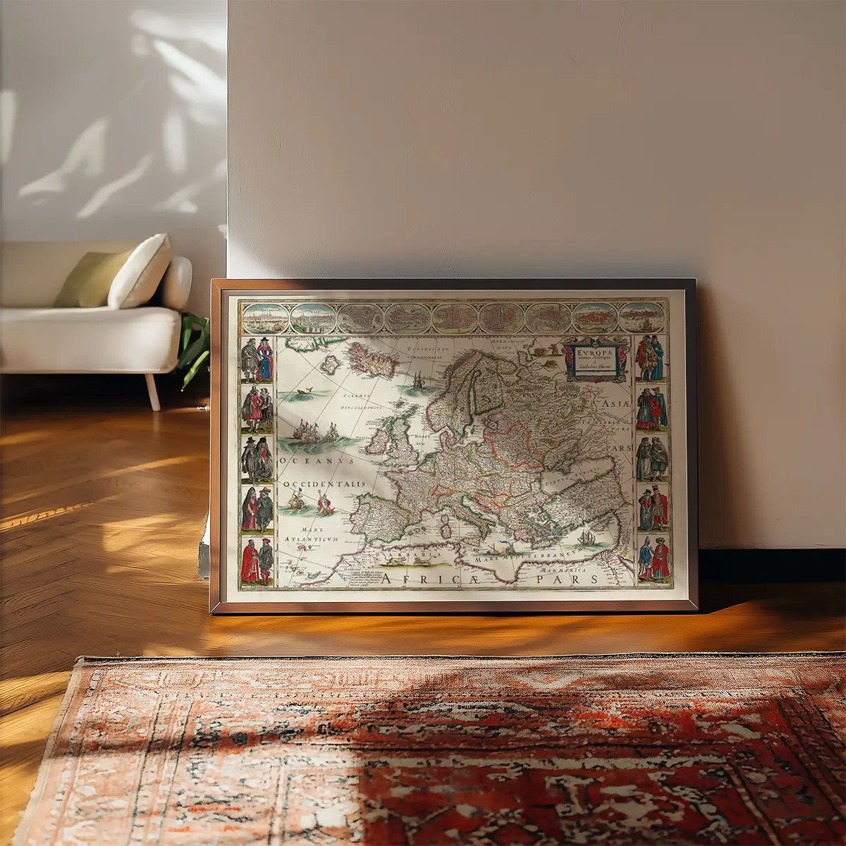 17th Centure European Map