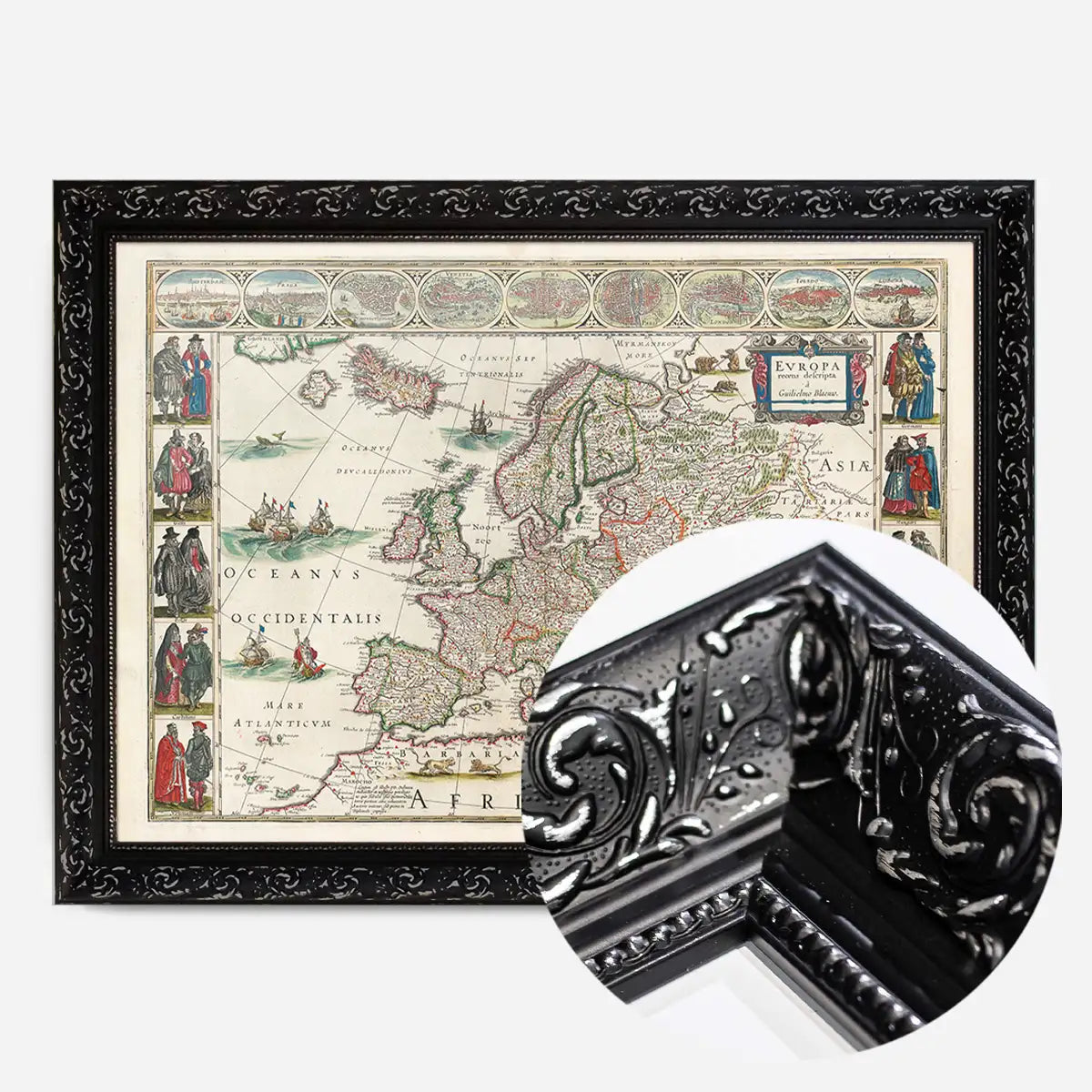 17th Centure European Map