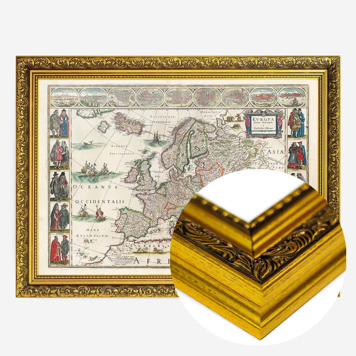 17th Centure European Map
